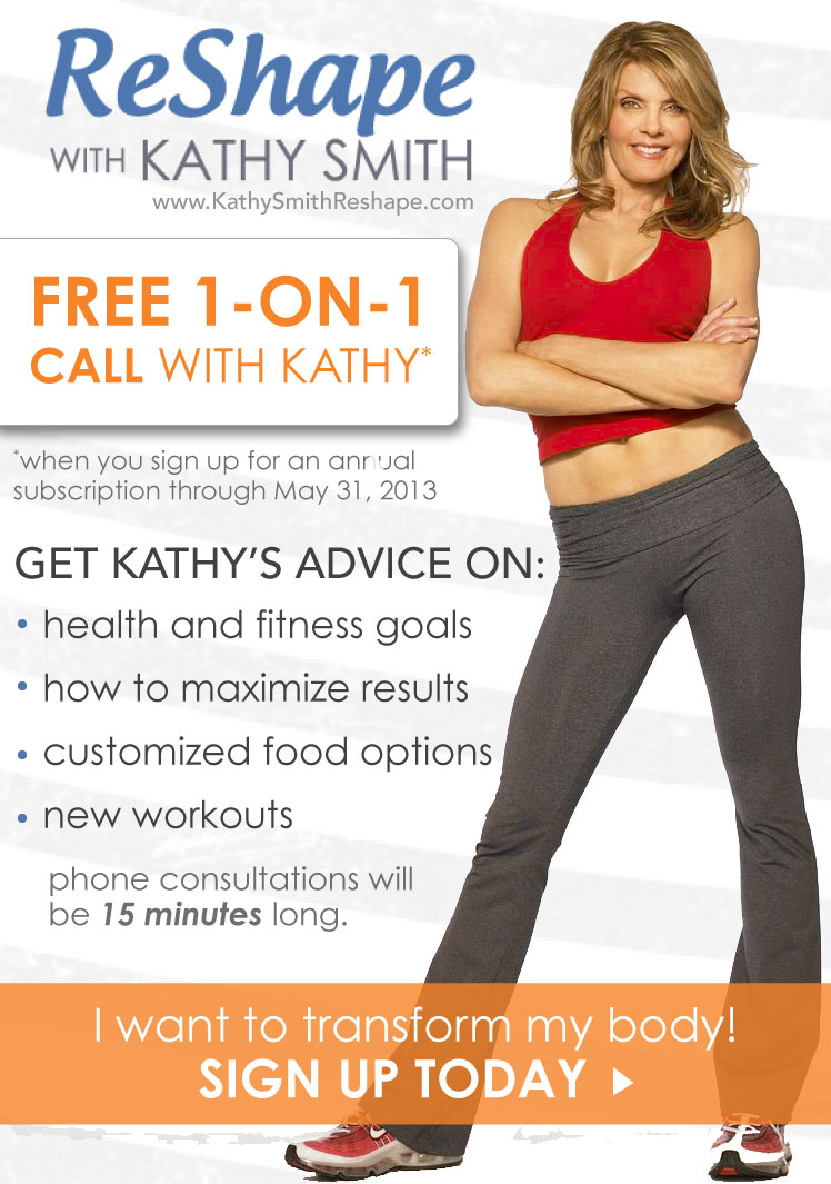 1-ON-1 Call With Fitness Expert Kathy Smith